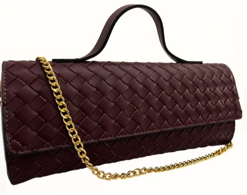 BORSA INTRECCIATA IN VERA PELLE